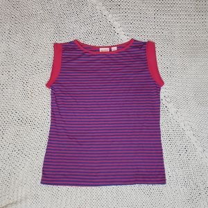 4 for $12 🧚‍♀️ Vtg Pink and Blue Striped Tee